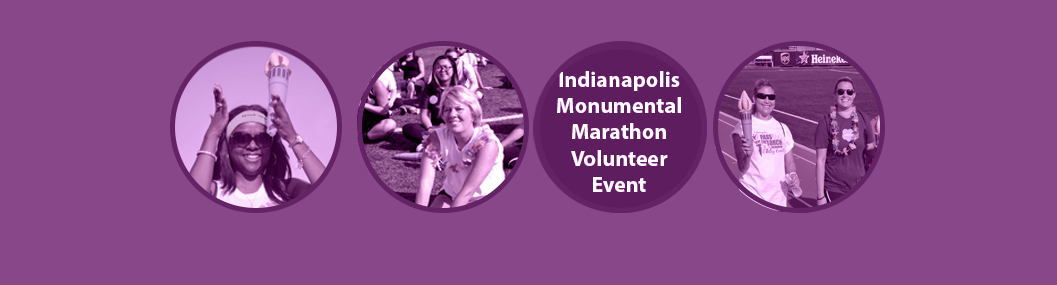 Indianapolis Monumental Marathon Volunteer Event